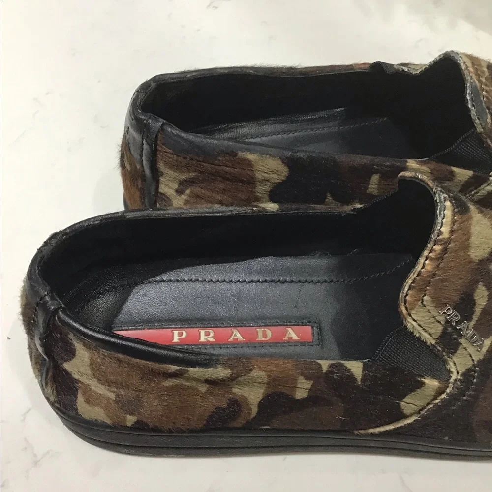 PRADA slips on camouflaged shoes - Picture 7 of 10